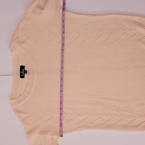 Lulus Knit Top Long Sleeve Sweater Shirt/ S. - Picture 5 of 10